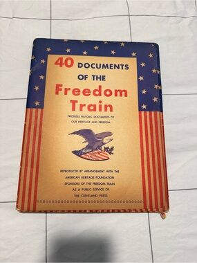 40 Documents of the Freedom Train historical collection
